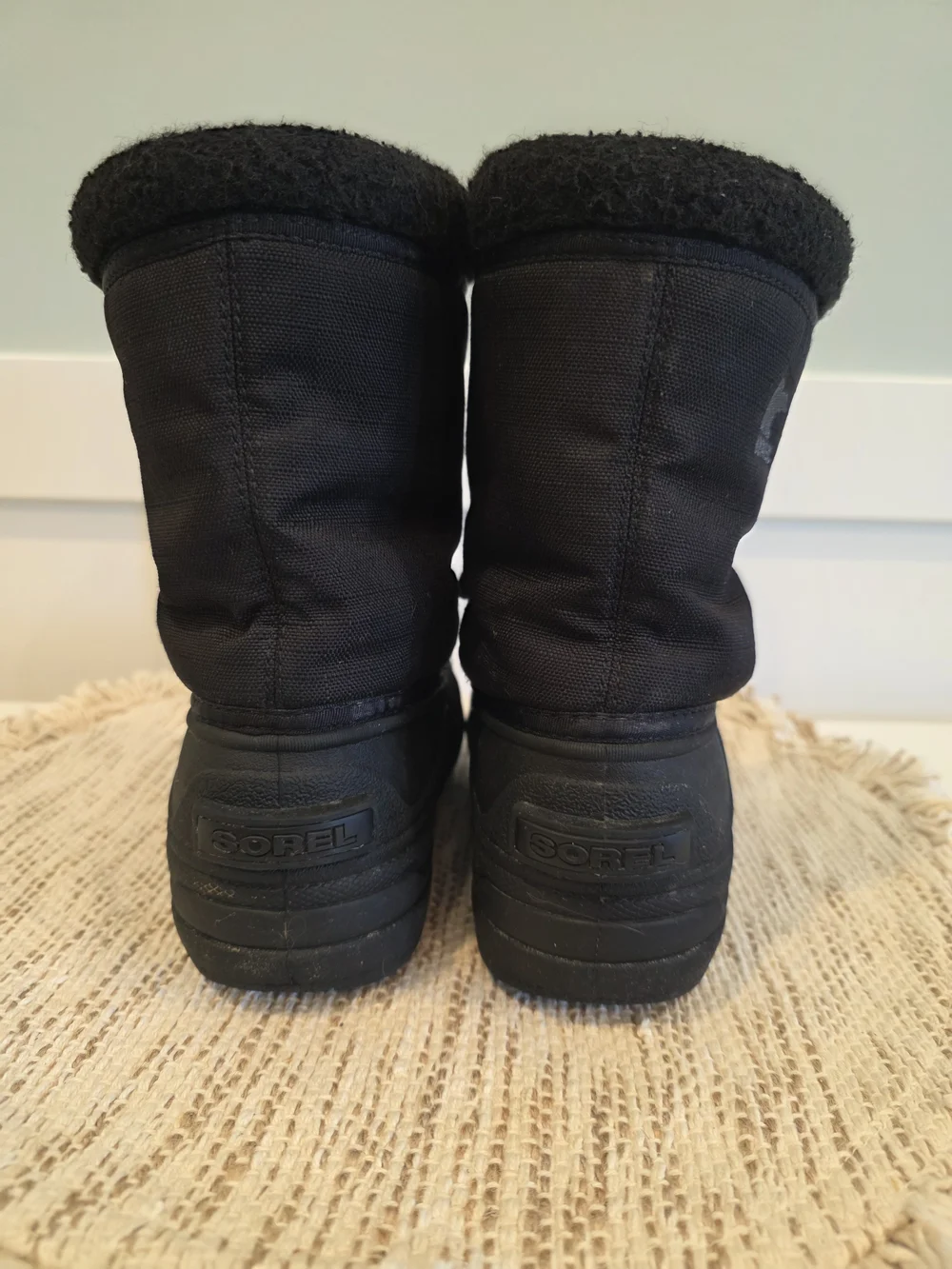 Sorel Youth 3Y Black Waterproof Winter Snow Boots